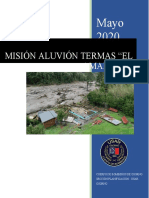 Informe Final Misión Aluvión Termas El Amarillo