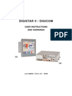 DIGISTAR II - GF-BOX User Manual
