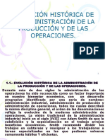 Evolucion Historica de La Administracion de La Produccion y de Las Operaciones 1