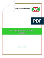 Politique Nationale Sante 2016 2025 VF 21052016