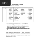 Segundo Examen de Embalaje