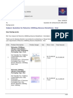 Maaz International: Subject: Quotation For Relumins 15000mg Advance Glutathione - Oral