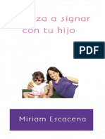Ebook en PDF Empieza A Signar Con Tu Hijo