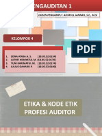 Etika & Kode Etik Auditor Kel 4