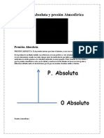 Presión Absoluta y Presión Atmosférica