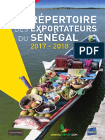 Repertoire Export Senegal2017 PDF