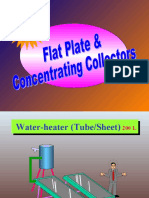 Flat Plate & Conc Collectors