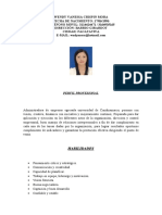 Perfil profesional administradora Wendy Crispin