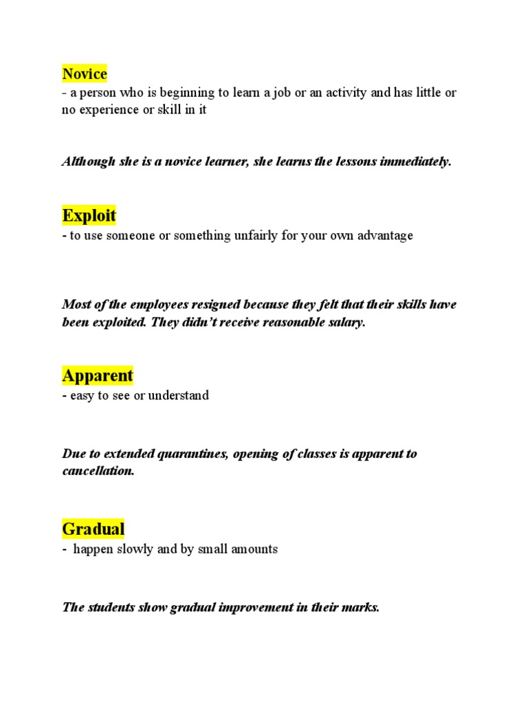 Exploit: Novice | PDF | Crowdsourcing | Learning