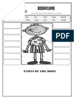 SHEETWORK ABOUT THE PARTS OF THE BODY PDF.pdf