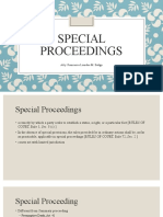 Special Proceedings