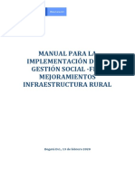 Manual Gestión Social Mejoramientos Rurales