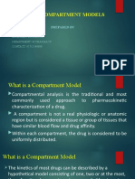 Topic: Compartment Models: Prepared by