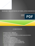 Seismic Behaviour of Isolated Bridges