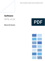 WEG Software de Programacion WPS Manual Del Usuario 10001381680 Es PDF