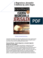 Cuenta Regresiva A Jerusalén Spanish Edition by John Hagee - 5 Star Review