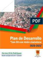 Plan de Desarrollo San Gil Con Visión Ciudadana 2020-2023