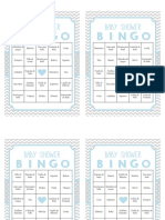 Baby Shower Bingo Niño PDF