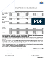 Formulir Permohonan Bankers Clause