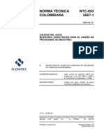 NTC-ISO 5667-01-1995. Directrices para el diseño de planes de muestreo.pdf