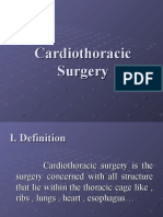 Cardiothoracic Surgery.ppt