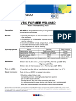 VBC Former Wd-858D: Water Soluble Drawing Fluid