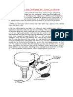 Combating The "Volume vs. Tone" Problem