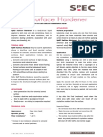 SpEC Surface Hardener PDF