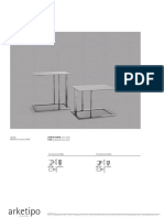 STRUCTURE: Inox Steel TOP: Polished Inox Steel: Occasional Table Occasional Table