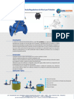 Válvula Reguladora de Nivel por Flotador