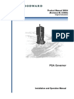 Product Manual 36604 (Revision M, 4/2004) : PGA Governor