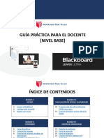 Blackboard UCV - Guia Practica para Docente (Nivel Base) PDF