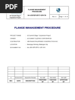 A4-JGS1EP-EPC1-QP-016 REV. A (FLANGE MANAGEMENT PROCEDURE) - Copy
