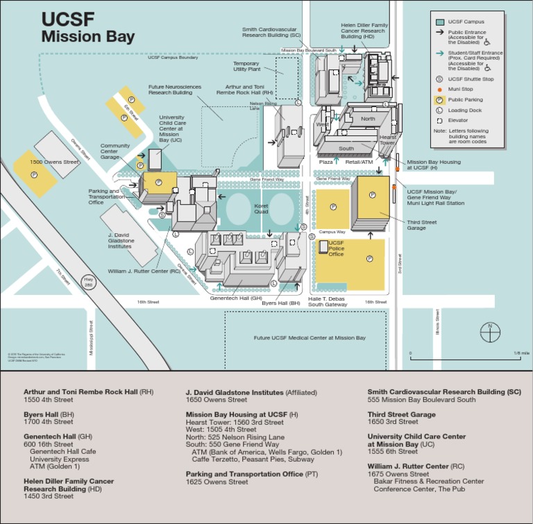 Ucsf Mission Bay Map Ucsf Mission Bay | Pdf