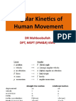 Angular Kinetics of Human Movement