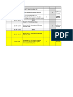 Jadwal Revisi Senin