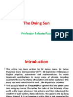 The Dying Sun