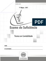 Prova e Gabarito 2011 01 Técnico PDF