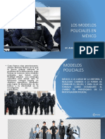 Modelos policiales en México a lo largo de la historia