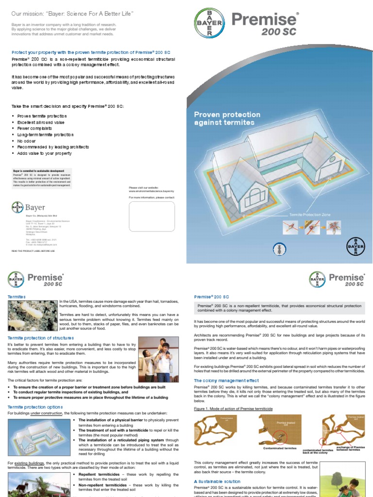 Proven Protection Against Termites: Our Mission: 