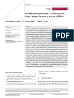 A Meta-Analysis of The Relationship Between Socioeconomic Status and Executive Function Performance Among Children