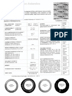 Gasket  Klinger  CAF  