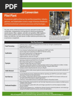 Thermochemical conversion-NREL