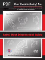 SET Duct Manufacturing, Inc.: Spiral Duct Dimensional Guide