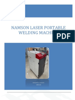 Namson laser portable welding machine