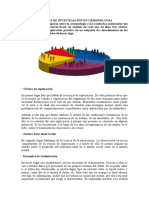 Técnicas de Investigación en Criminología