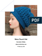 Mara Slouch Hat: by Justine Walley