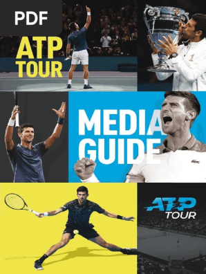 2019 Atp Media Guide PDF PDF Athletic Sports Individual Sports