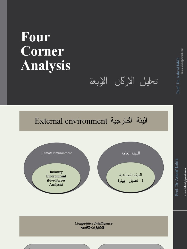Four Corner Analysis PDF