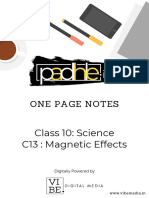 Padhle OPN - Science 13 - Magnetic Effects PDF